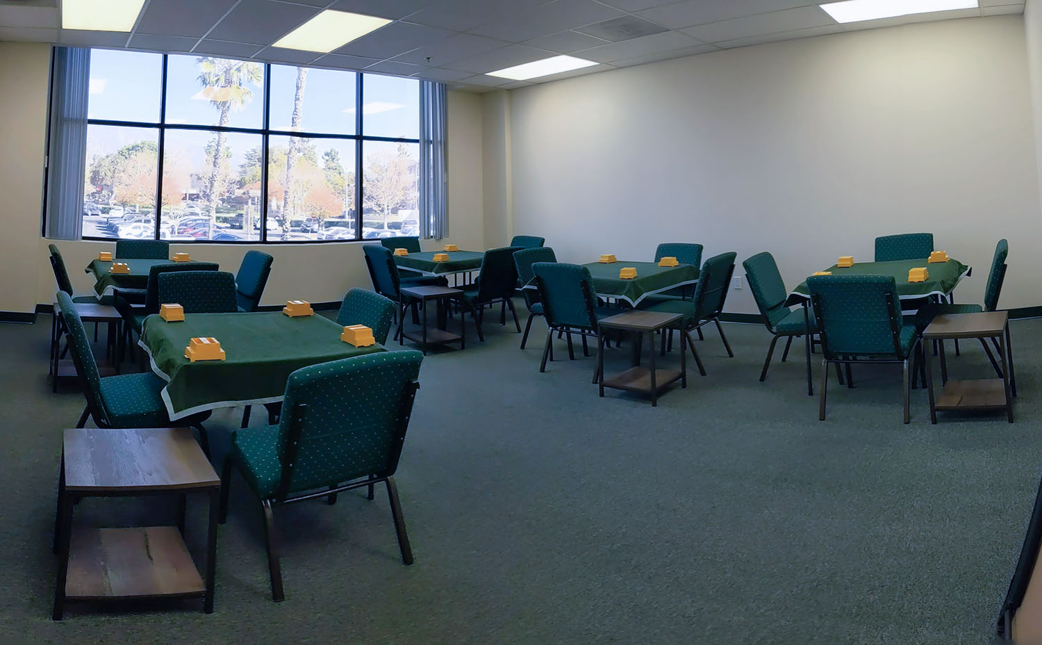 Five table classroom